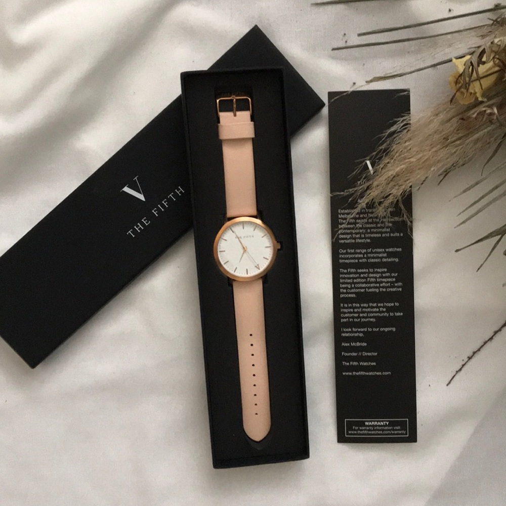 The Fifth Rose Gold and Pink Women’s Watch